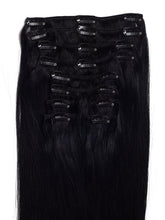 Extensii Clip-On Premium Negru Intens